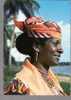 Jolie CP Guyane Folklore Guyanais Jeune Créole En Coiffe Traditionnelle - A Circulée - Ed Delabergerie Cayenne - Autres & Non Classés