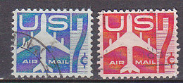 J0390 - ETATS UNIS USA AERIENNE Yv N°50/51 - 2a. 1941-1960 Gebraucht