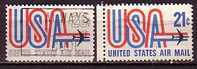 J0407 - ETATS UNIS USA AERIENNE Yv N°71/72 - 3a. 1961-… Afgestempeld