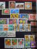 Hongrie Magyar : Lot > 25 Timbres Oblitérés _ Fruit _ Espace _ Fleur _ Drapeau _ Avion - Collections