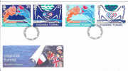 Great Britain-1994 Channel Tunnel FDC - 1991-2000 Em. Décimales