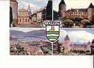 YVERDON -   4 Vues Et Blason - - Yverdon-les-Bains 