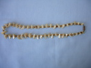 Collier En Nacre Et Laiton, Vers 1940 - 1950 (08-753) - Necklaces/Chains