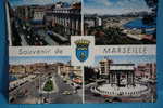 Marseille~~13:cpsm " 4 VUES "TOP ANIMATION!!!!!!! De Véhicules Des Années 1950/1970 - Parks