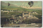 A Balloon Ascension At Colombia Gardens , BUTTE ( Montana ) . 1908 . - Luchtballon