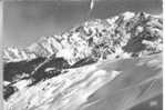 LES CONTAMINES 1164m. Le Massif Du Mont-Blanc Depuis Le Col Joly .1029.A - Contamine-sur-Arve