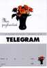 FLEUR / ROSE / TELEGRAMME /TELEGRAM / POLOGNE /POLSKA - Rosas