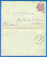 Österreich; Postkarte CP 10 Heller; Stempel Zell Am See 1903 - Tarjetas