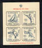 Jeux Olympiques 1960   Cuba Feuillet **   Never Hinged TB  Boxe Voile Tir Athlétisme - Sommer 1960: Rom