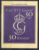 SWEDEN  - ROYAL FAMILY - CARL XVI GUSTAF - BOOKLET - CARNET - Yvert # C 1915 Complete - VF USED - 1981-..