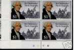 Saint Christophe Nevis Anguilla Us Revolution Washington Plate Block - George Washington