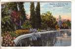 OLD USA POSTCARD - Los Angeles - Boating In Westlake Park - Los Angeles