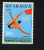 Nicaragua  **  Never Hinged  Plongeon  Tuffi Diving - Kunst- Und Turmspringen