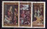 Nicaragua. 1312/14 Noël. Tableuax: El Greco, Van Der Goes, Ghirlandaio. Used. 1983 Lot Nr 1735 - Nicaragua