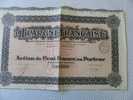 SCRIPOPHILIE : COLLECTIONNEUR TITRE / ACTION /BOURSE/PERIMES:L ´ EPARGNE FRANCAISE  S.A. BORDEAUX - Banca & Assicurazione