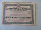 SCRIPOPHILIE COLLECTIONNEUR TITRE ACTION BOURSE/PERIMES: CinémCINEMATOGRAPHIE & PHOTOGRAPHIE FILMS KELLER-DO.A PARIS1928 - Kino & Theater