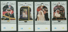 St.LUSIA..1986..Michel # 855-858...MLH...SPECIMEN. - St.Lucia (1979-...)