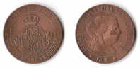 ESPAGNE   40  CENTIMOS  1868 - First Minting