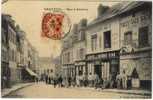 Carte Postal Ancienne Breteuil Sur Noye - Rue D'Amiens - Bar, Café, Billard, Magasins - Breteuil