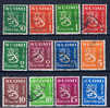 FIN Finnland 1930 Mi 143ff - Used Stamps