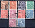 FIN Finnland 1954 Mi 425ff - Used Stamps