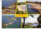 CARANTEC -  5 Vues : Vue Générale, La Plage, De  Kélenn,  Le Cahot, Chateau Du Taureau, - Carantec