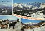 Les Gets Haute Savoie 74. La Station Et Ses Montagnes. Attelage Cheval. - Les Gets