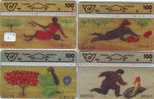 4 Telecartes En Puzzle AUTRICHE (3) AUSTRIA OSTERREICH OOSTENRIJK - Puzzles