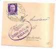 3257)lettera Con 50c Imperiale P.M. Da Palermo A Sciara Il 1-3-1945 - Marcofilie