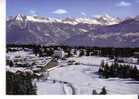 CRANS SUR SIERRE -  Vue Partielle Aérienne - Val D'Anniviers Et Weisshorn - Sierre