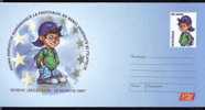 Romania 2007 ENTEIRE POSTAL BANDES DESSINEES HORNU-BELGIUM. - Bandes Dessinées