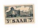 Sarre 1952-53, La Poste Centrale De Sarrebruck, N° 309 ** Sans Charnière - Autres & Non Classés