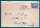 SABENA - Advertisement Mechanical Cancellation On 1952 COVER To KANSAS - 1936-51 Poortman