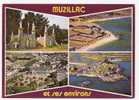 MUZILLAC (Morbihan)le Calvaire,l´Eglise,la Côte,les Campings De Cromenac´h à Betahon,Pointe De Pen-Land à Billiers ,TB - Muzillac