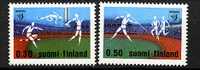 Finlande ** N° 659/660 - Championnats D'athlétisme à Helsinki - Gebraucht