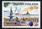 Finlande ** N° 680 - Série Courante. Place Du Marché à Helsink - Used Stamps
