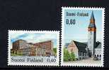 Finlande ** N° 683/684 - Série Courante. Maison Des Postes Et Musée National - Used Stamps