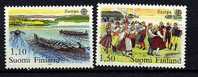 Finlande** N° 845/846 - Europa. Folklore - Used Stamps