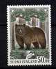 Finlande** N° 1054 - Série Courante. L'ours Brun - Unused Stamps