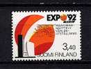 Finlande** N° 1131 - "Expo 92" à Séville - Nuovi