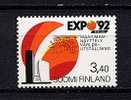 Finlande** N° 1131 - "Expo 92" à Séville - Ungebraucht