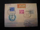 Lettre  DDR  - Cachet Course De Relais - Timbres Gymanastique Et Saut 1959 - Boxen