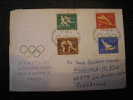 Lettre  DDR  - JO 1960 - Invierno 1960: Squaw Valley