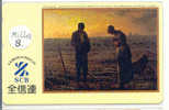 Telefonkarte Art Peinture MILLET Glaneuses Kunst Painting (8) - Peinture