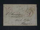 (218) Old Stampless Cover From Leith(UK-11/08/1855)to Rouen(France) - ...-1840 Voorlopers