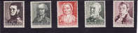 Pays- Bas 1941 - Yv.no.382/6 Neufs** - Unused Stamps