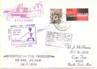 South Africa Antarctic "South Pole" "Ms Agulhas Ship Voyage 08" Paquebot PM Signed Cover 1979 - Sonstige & Ohne Zuordnung