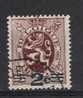 Belgie OCB 315 (0) - 1929-1937 Heraldieke Leeuw