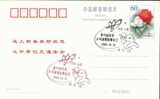 48th World Table Tennis Tennis Tavolo  Championship Postmark ,  Pre-stamped Card , Postal Stationery - Tafeltennis