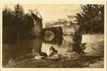 CP 48 MENDE Pont Notre Dame  (gorge Du Tarn)( Lavandieres, Brouettes) - Mende